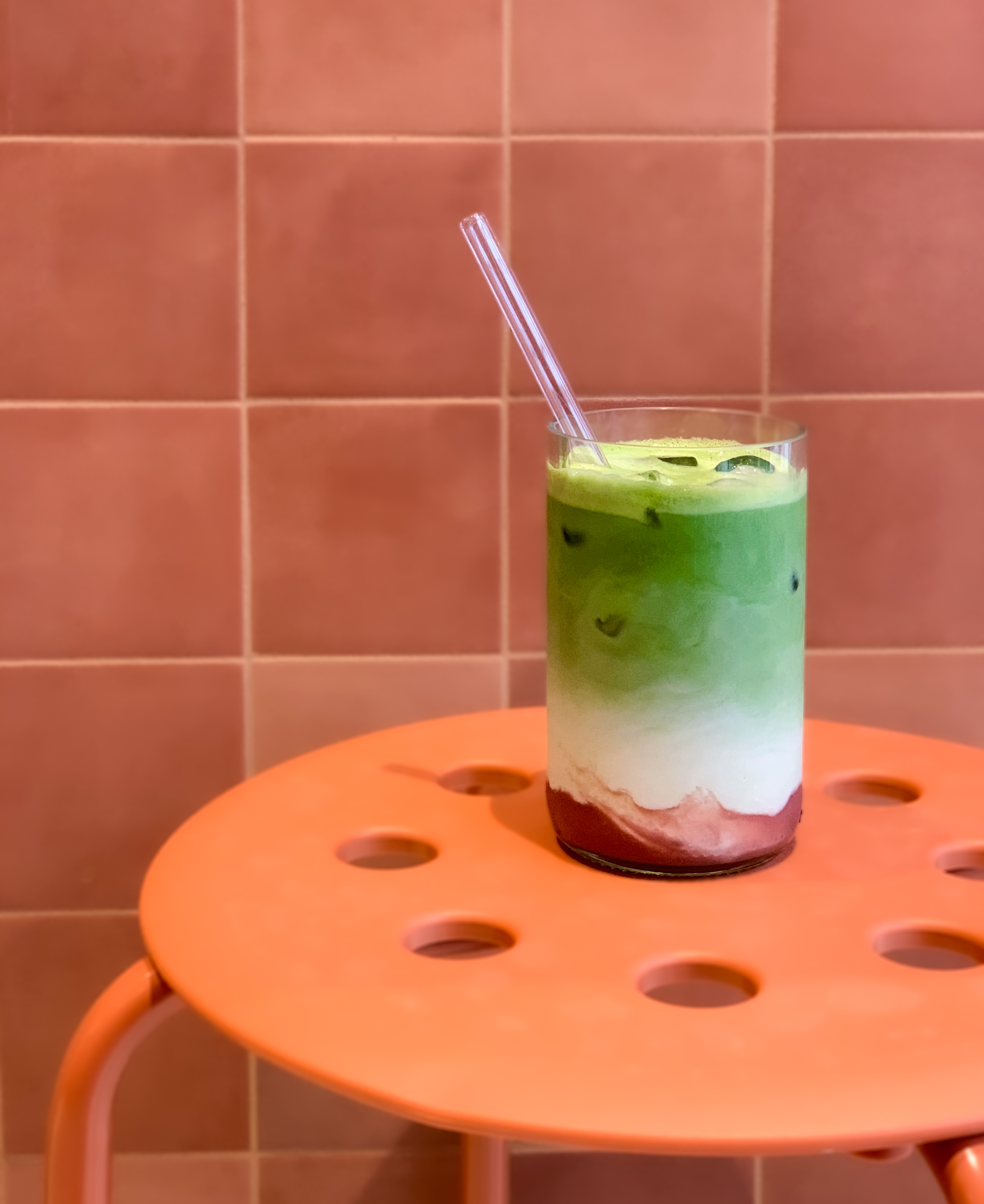 Matcha préparé chez Kumquat Café